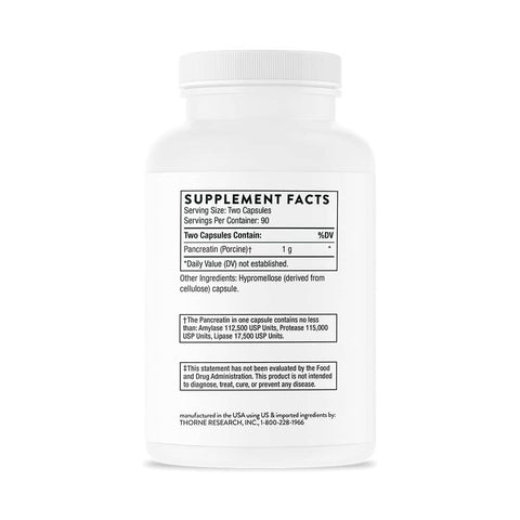 Pancreatic Enzymes 180 caps
