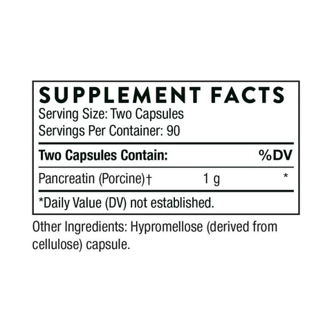 Pancreatic Enzymes 180 caps