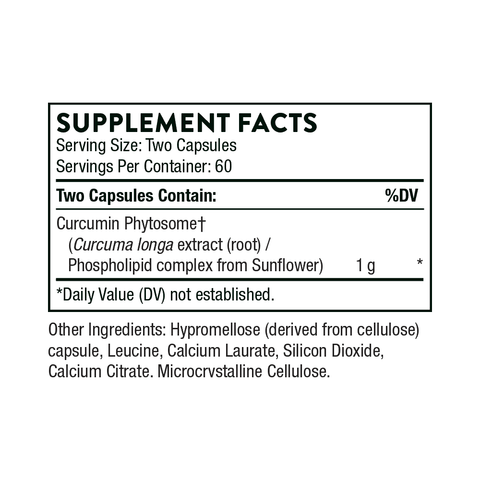 Curcumin Phytosome 1000mg 120 caps