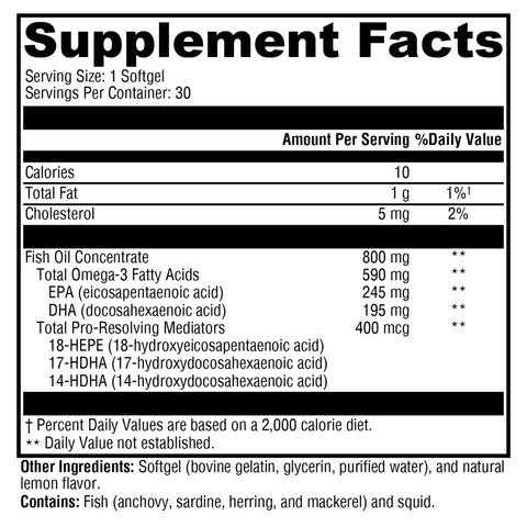 Dr. Jill Health - OmegaPro PRM 60sg
